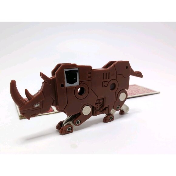 Transformers G1 Cassette Ramhorn w/ Tech Spec Vintage Hasbro 1986 Incomplete - Picture 1 of 11